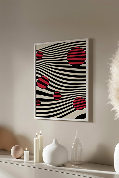 Basquiart Poster cu ramă albă din seria Bauhaus, numărul picturii: 32