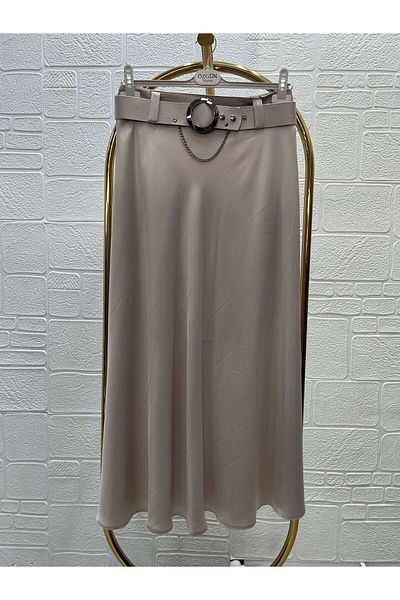 Zeynep Butik Σατέν φούστα 1702