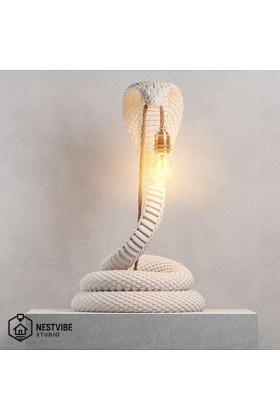 DREAM MODE Stylish Table Lamp Nestvibe Special Series with Cobra Design