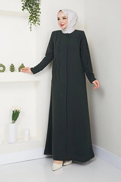 Neva Style Large Size Ferace with Stone Detail