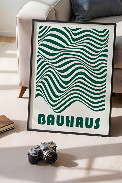 Basquiart Poster din seria Bauhaus cu ramă neagră, numărul picturii: 68