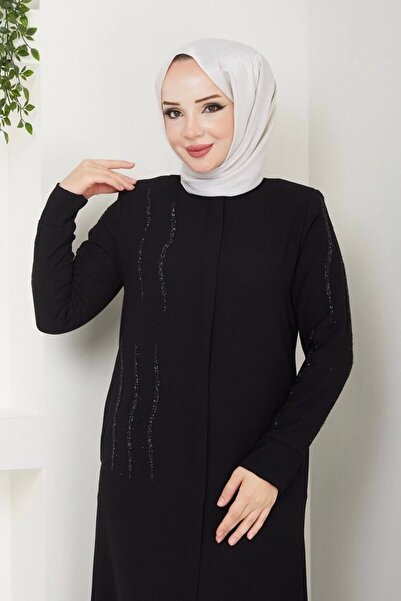 Neva Style Large Size Ferace with Stone Detail