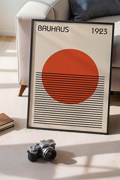 Basquiart Poster din seria Bauhaus cu ramă neagră, numărul picturii: 27