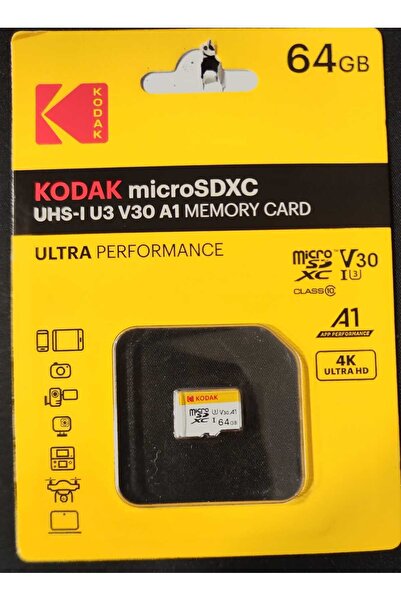 Kodak Original Kodak Micro SD Card 32gb-64GB128gb-256gb Class 10 High Speed M...