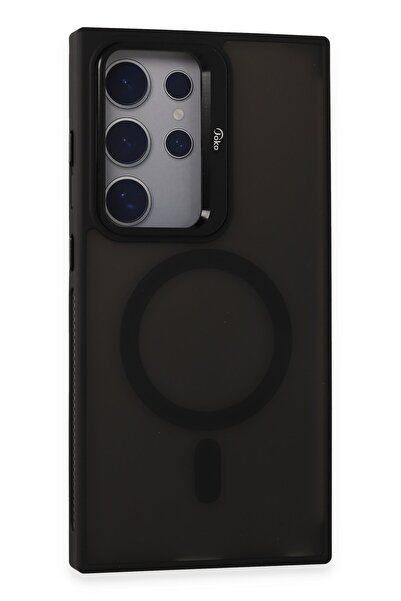 Bilişim Aksesuar Samsung Galaxy s25 Ultra Case Pro Lens Standlı Kılıf Lens Ma...