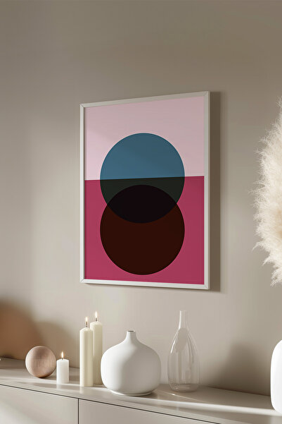 Basquiart Poster cu ramă albă din seria Bauhaus, numărul picturii: 73