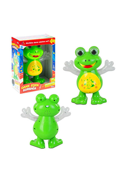 Can Ali Toys DANSÇI KURBAĞA SESLİ IŞIKLI PİLLİ 3+
