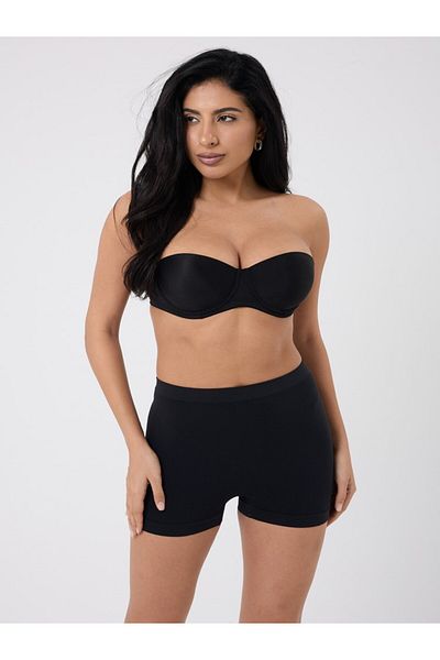 Por Favor 1 Size Reducing High Waist Seamless Boxer Shorts