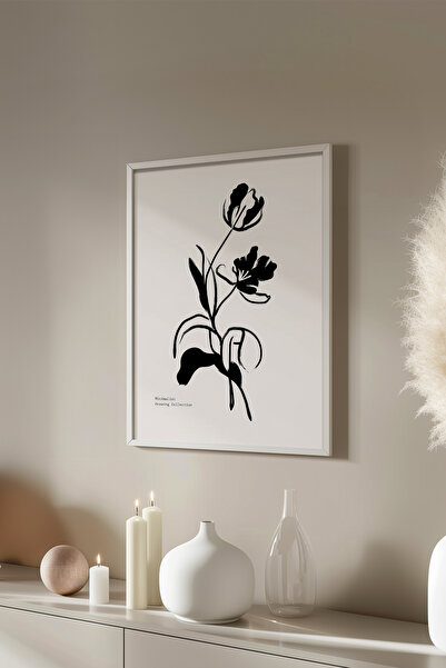 Basquiart Poster cu ramă albă din seria Bohemian, Nr. tablou: 112