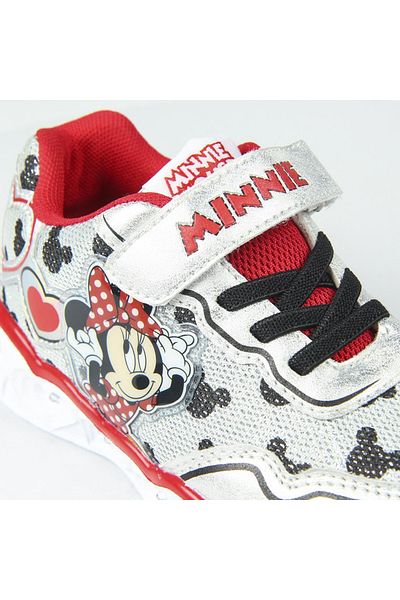 Minnie Mouse Pantofi sport cu luminite Minnie Mouse , Argintiu model 2300004629, Marime 30 EU