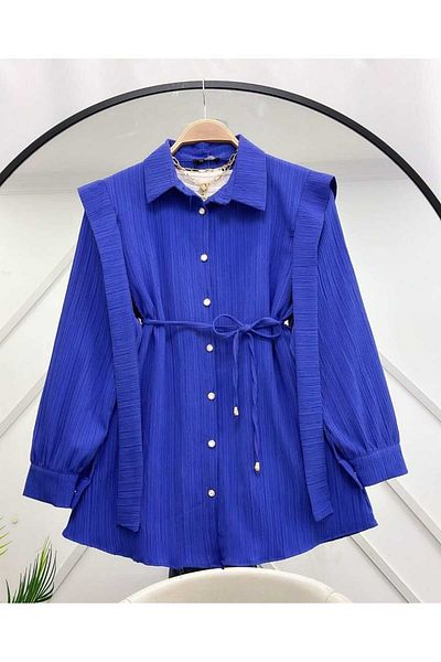 MODA VEDAT Cămașă cu umeri pentru femei