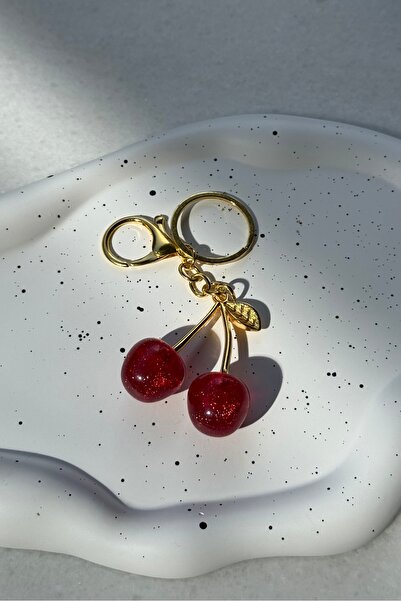 klovi Red Cherry Cherry Keychain