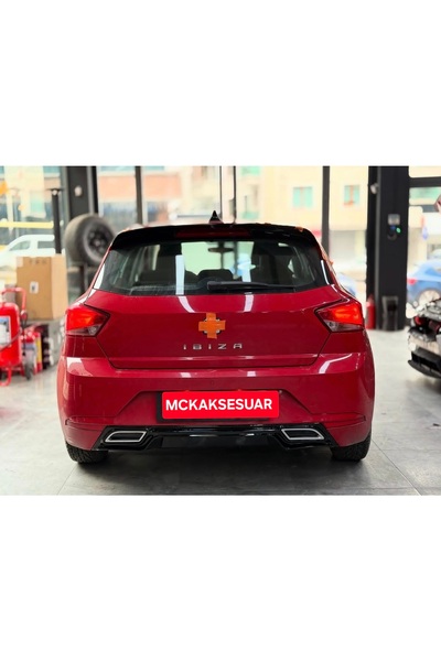 GÜNEŞLİ GARAJ Seat Ibiza 2018 Arka Difüzör – Piano Black Boyalı Plastik