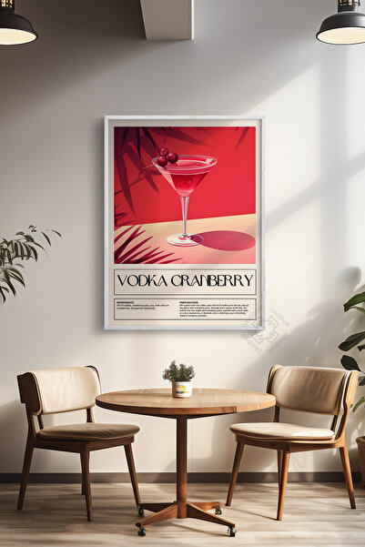 Basquiart Seria Cocktail Poster cu ramă albă, tablou, cafenea, restaurant, de...