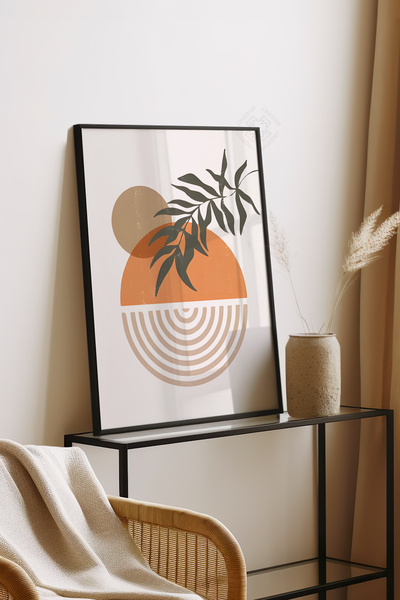 Basquiart Poster din seria Bohemian cu ramă neagră, Tablou nr:39