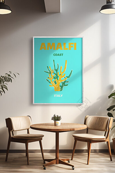 Basquiart Poster cu ramă albă din seria City, decor de perete pictat Nr.:10