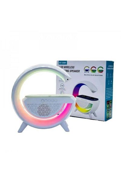 HorizonStore Smart Sunrise LED Lamp with Wireless Charger and Bluetooth Speaker