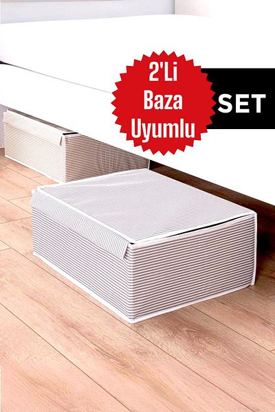 Helen's Home 2 Storage Boxes 50X40X19 cm