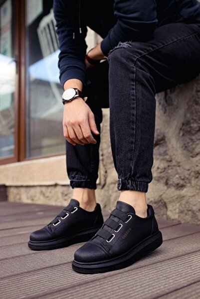 pabucmarketi Elastic Men's Sports Shoes Black