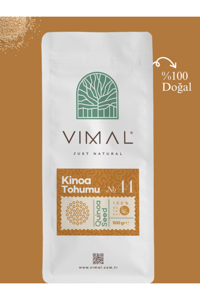 VIMAL Kinoa Tohumu 500 gr ( %100 Doğal Ve Glutensiz )