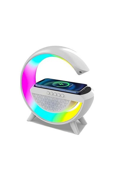 HorizonStore Smart Sunrise LED Lamp with Wireless Charger and Bluetooth Speaker