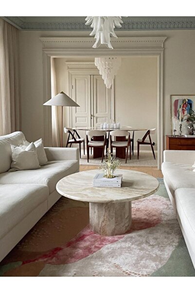 SMF MERMER Traverten Orta Sehpa