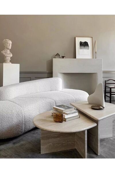 SMF MERMER TRAVERTEN ORTA SEHPA