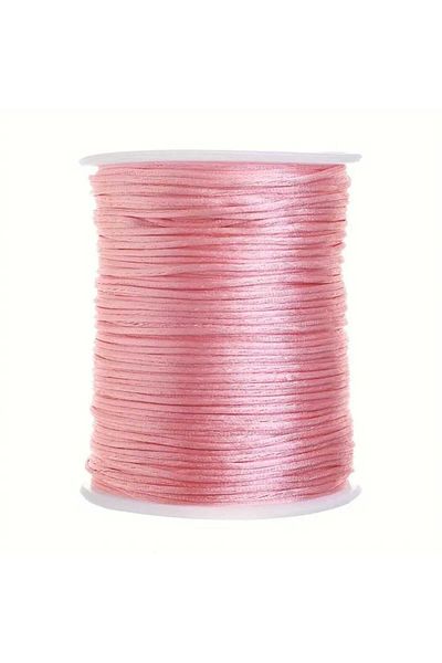 yiğit aksesuar Pink 1 mm Flush Rope 100 Meters