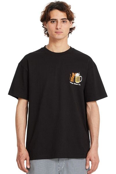 Volcom تي شيرت القط الغريب Sst Blk