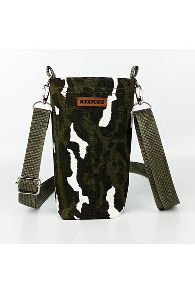 woodycord 1 Liter Flask Case Water Bottle Carrying Bag Flask and Thermos Case Camouflage