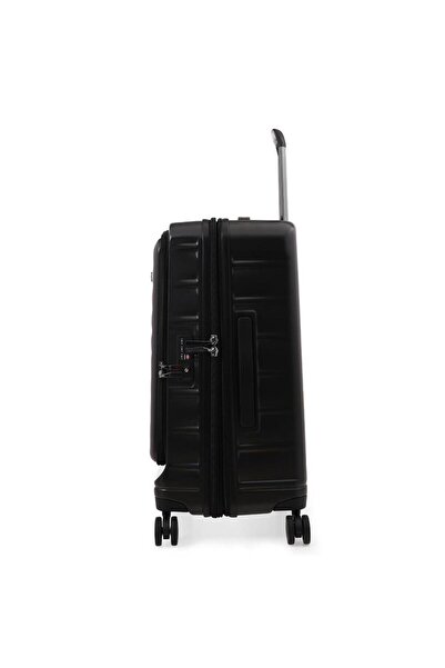 ÇÇS 5238 Lüx Kabin Boy Valiz Siyah