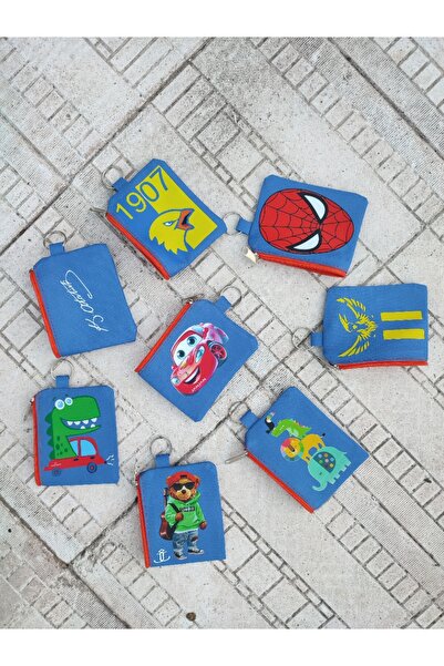 JANJAN 2 ADET ÇOCUK CÜZDANI, BOZUK PARA CÜZDANI,KARTLIK VE ANAHTARLIKLI CÜZDAN