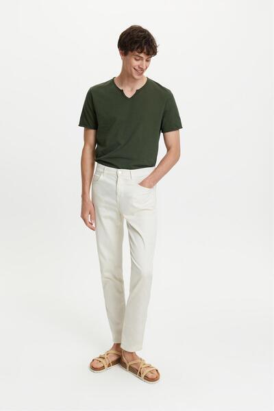 Mudo بنطال سليم فيت