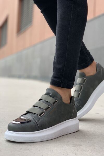 pabucmarketi Elastic Men's Sports Shoes Anthracite