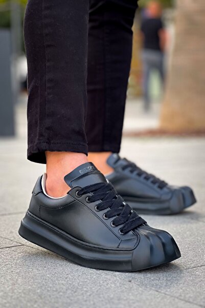 pabucmarketi Lace Men's Sports Shoes Black