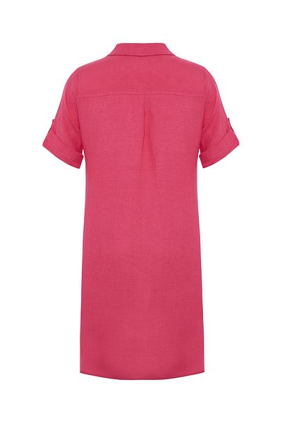Mudo A Form Shirt Collar Mini Dress