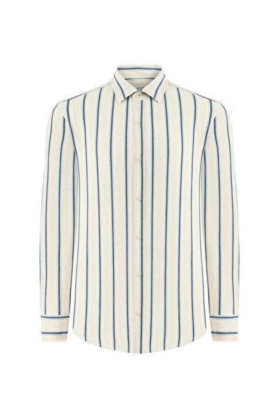 Mudo Striped Regular Fit Shirt