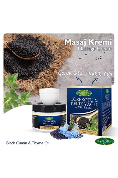 Doğan Baharat Phytoflora Çörekotu & Kekik Yağlı Masaj Kremi