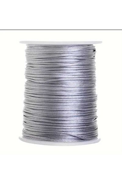 yiğit aksesuar Gray 1 mm Flush Rope 100 Meters