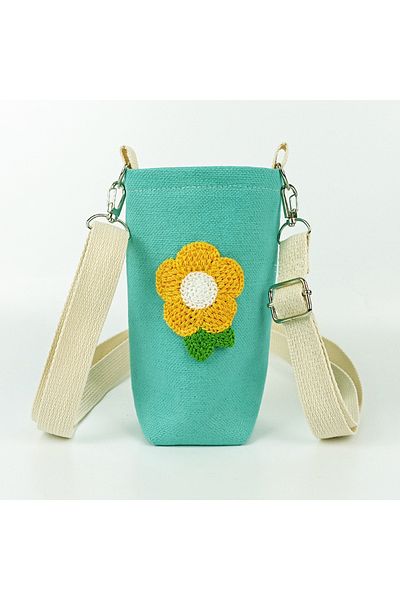 woodycord 0.5 Liter Flask Case Water Bottle Carrying Bag Water Bottle Bag