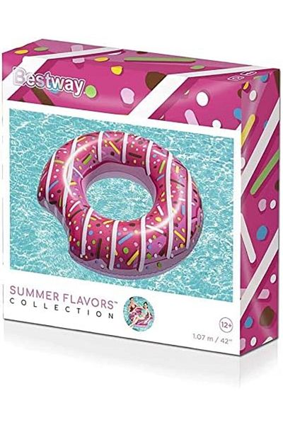 STOREMAX Ezg Swimming Ring, Donut, 107 Cm, Assorts Ezsnshop 1065757