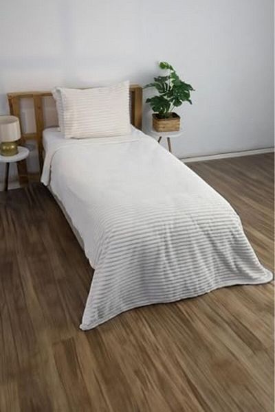STOREMAX Ezg 2 Piece Single Blanket Set (Ecru) Ezsnshop 1065757