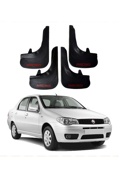 SONİKON LİNE Fiat Albea-1 Compatible Racing Written 4-Piece Gaiter Mudguard Gaiter Modified
