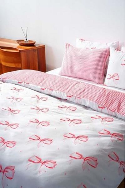STOREMAX Ezg Gingham Ribbon Patterned Double Duvet Cover Set, Cotton Ezsnshop 1065757