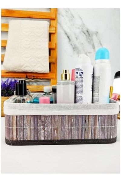STOREMAX Ezg Bamboo Multi-Purpose Storage Box Organizer Large Size Organizer, Decorative Bamboo Organizer