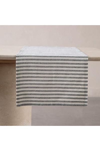 Mu Art Ahşap Mrt Concept Betty Line Runner Black Striped 40 X 130 Art 871301