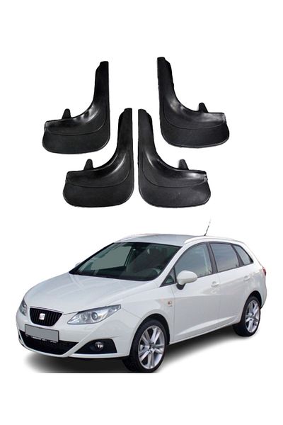 SONİKON LİNE Seat Ibiza Compatible 4-Piece Dust Cover Mudguard Mudflap Modified