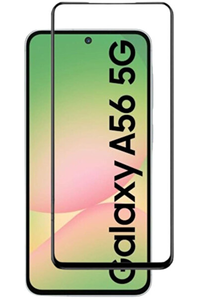 CEPSTOK Samsung Galaxy A56 5G Kırılmaz Cam 5D Tam Kaplayan Temperli Ekran Kor...