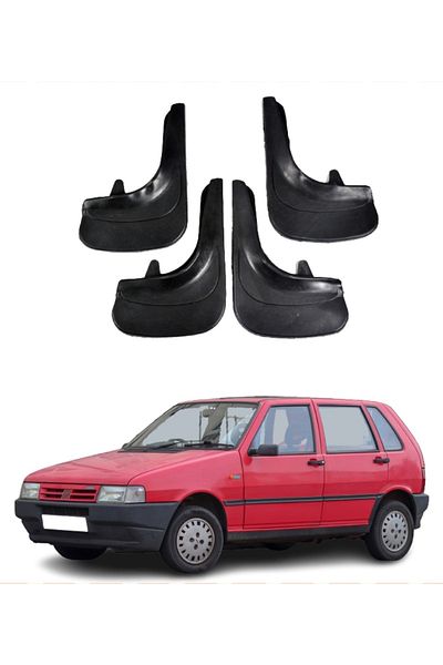 SONİKON LİNE Fiat Uno Compatible 4-Piece Dust Cover Mudguard Mudguard Modified