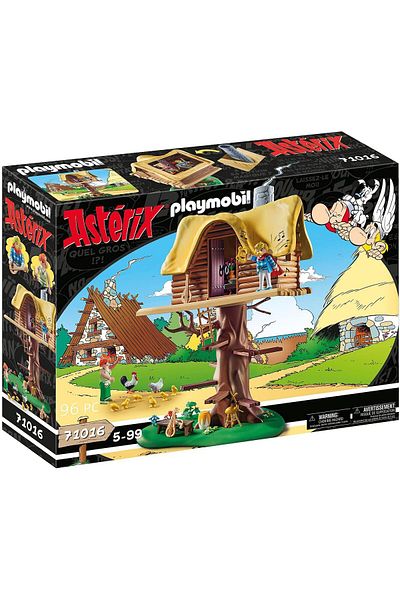 Mu Art Ahşap Mrt Asterix 71016 Troubadix, Tree House, Toy for Children from 5 Years Art 871301